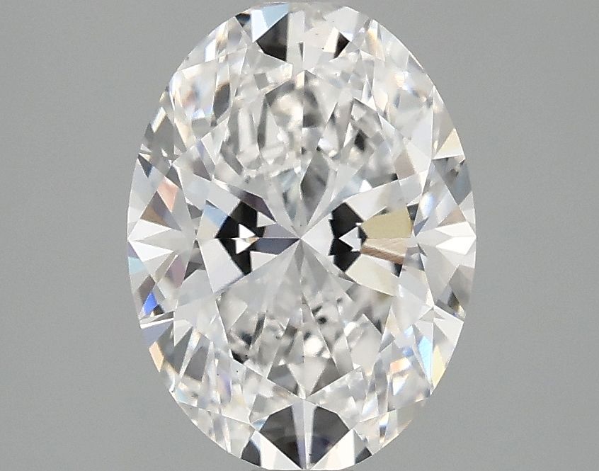 2.08 ct. oval Lab Grown Diamond front image