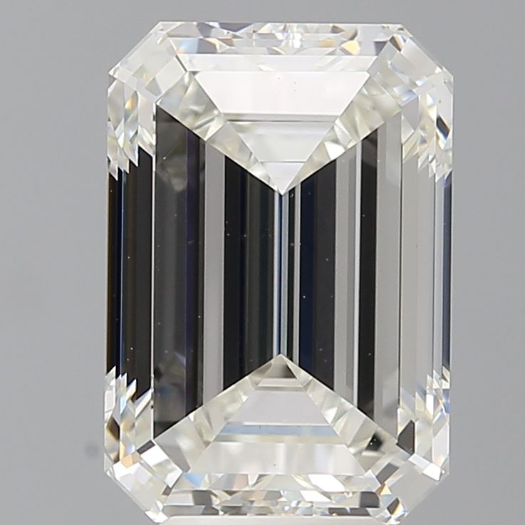 6.03 ct. emerald Lab Grown Diamond front image