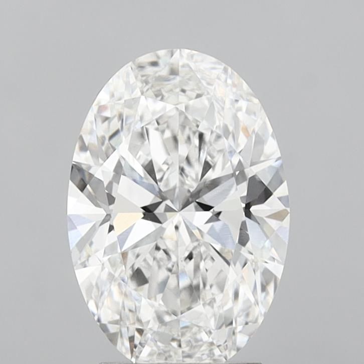 3.01 ct. oval Lab Grown Diamond front image