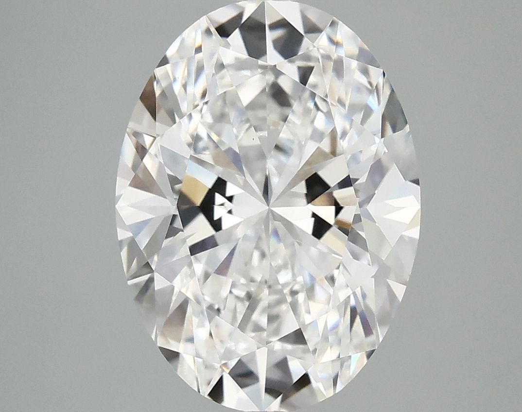 4.06 ct. oval Lab Grown Diamond front image
