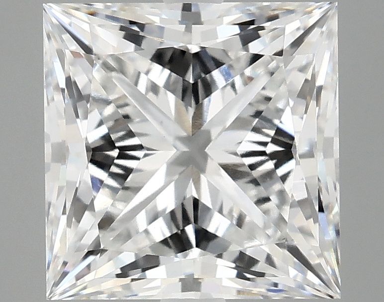4.21 ct. princess Lab Grown Diamond front image