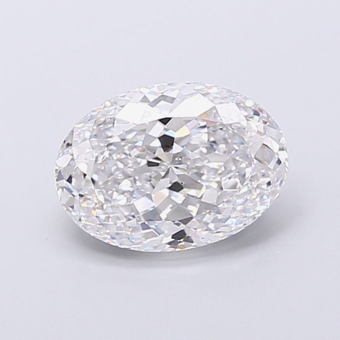 3.10 ct. oval Lab Grown Diamond front image