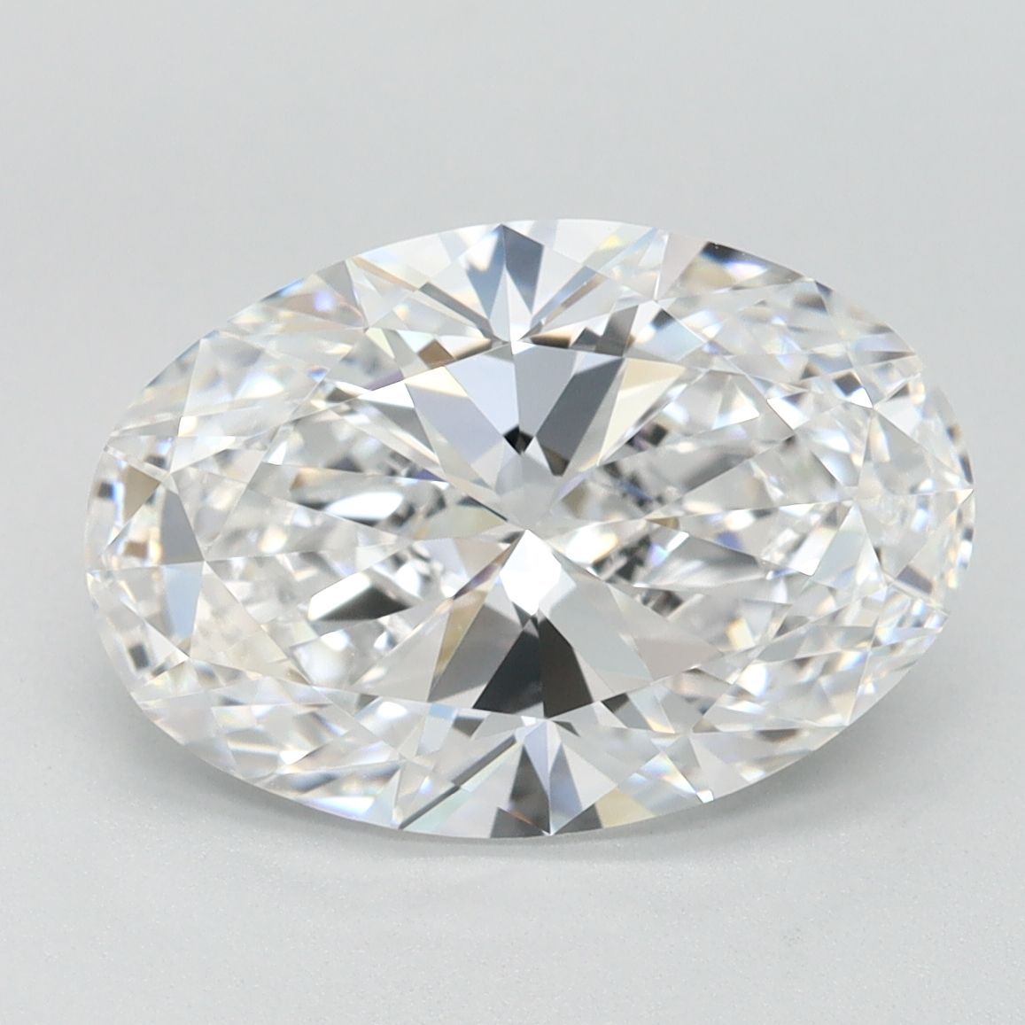3.01 ct. oval Lab Grown Diamond front image