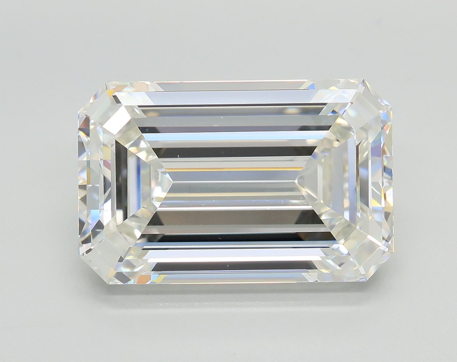 7.03 ct. emerald Lab Grown Diamond front image