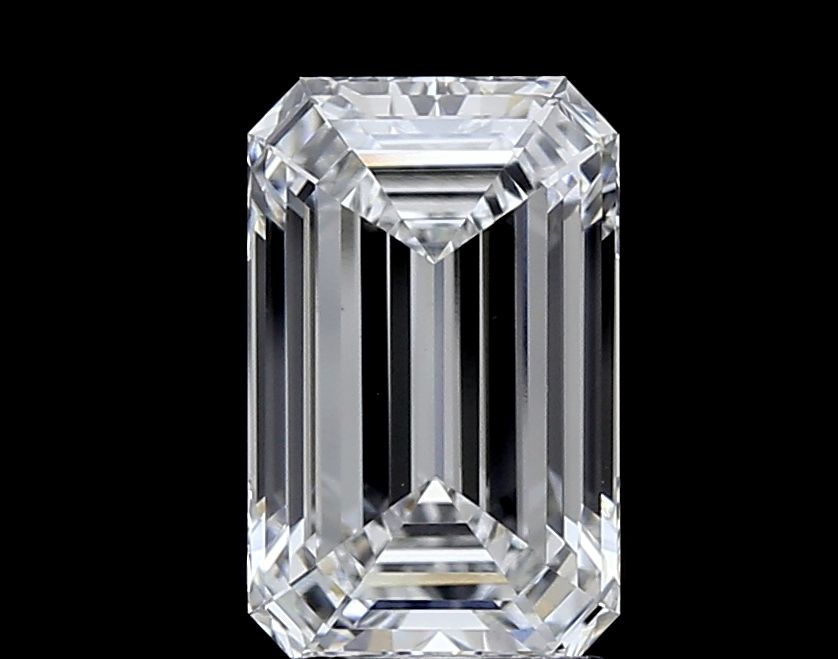 3.19 carat f VS1 EX Cut IGI emerald diamond