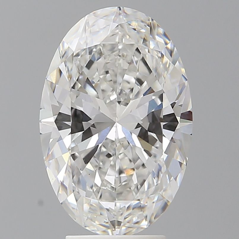 4.58 ct. oval Lab Grown Diamond front image