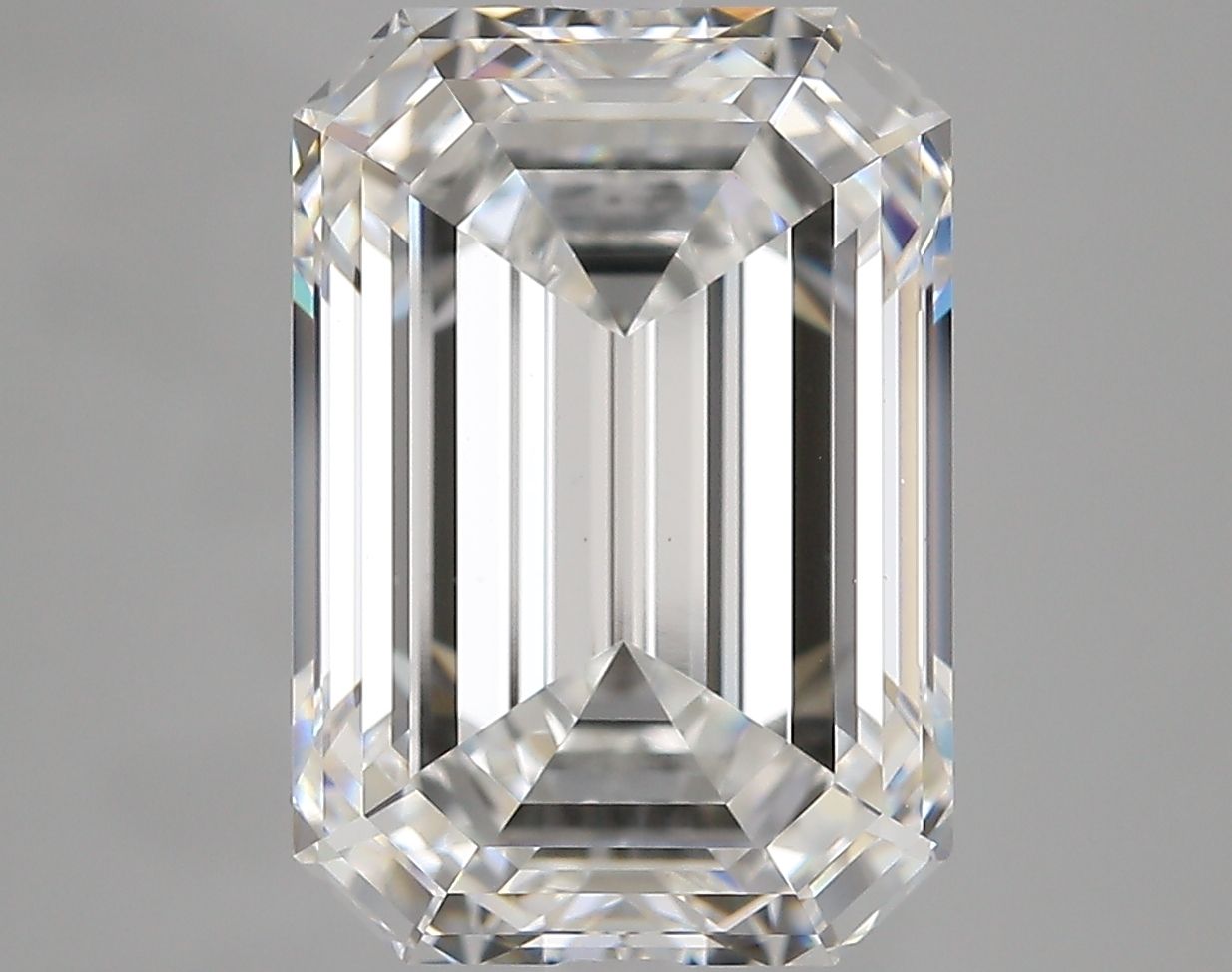8.02 ct. emerald Lab Grown Diamond front image