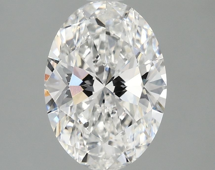2.10 ct. oval Lab Grown Diamond front image