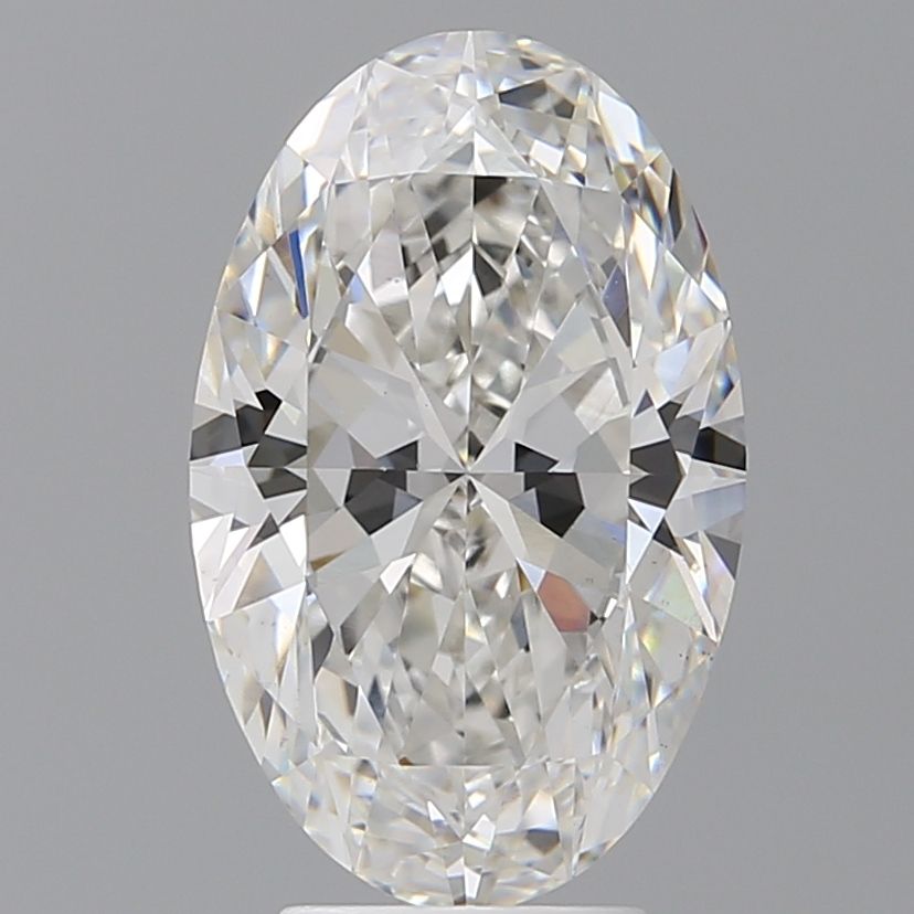 4.54 ct. oval Lab Grown Diamond front image