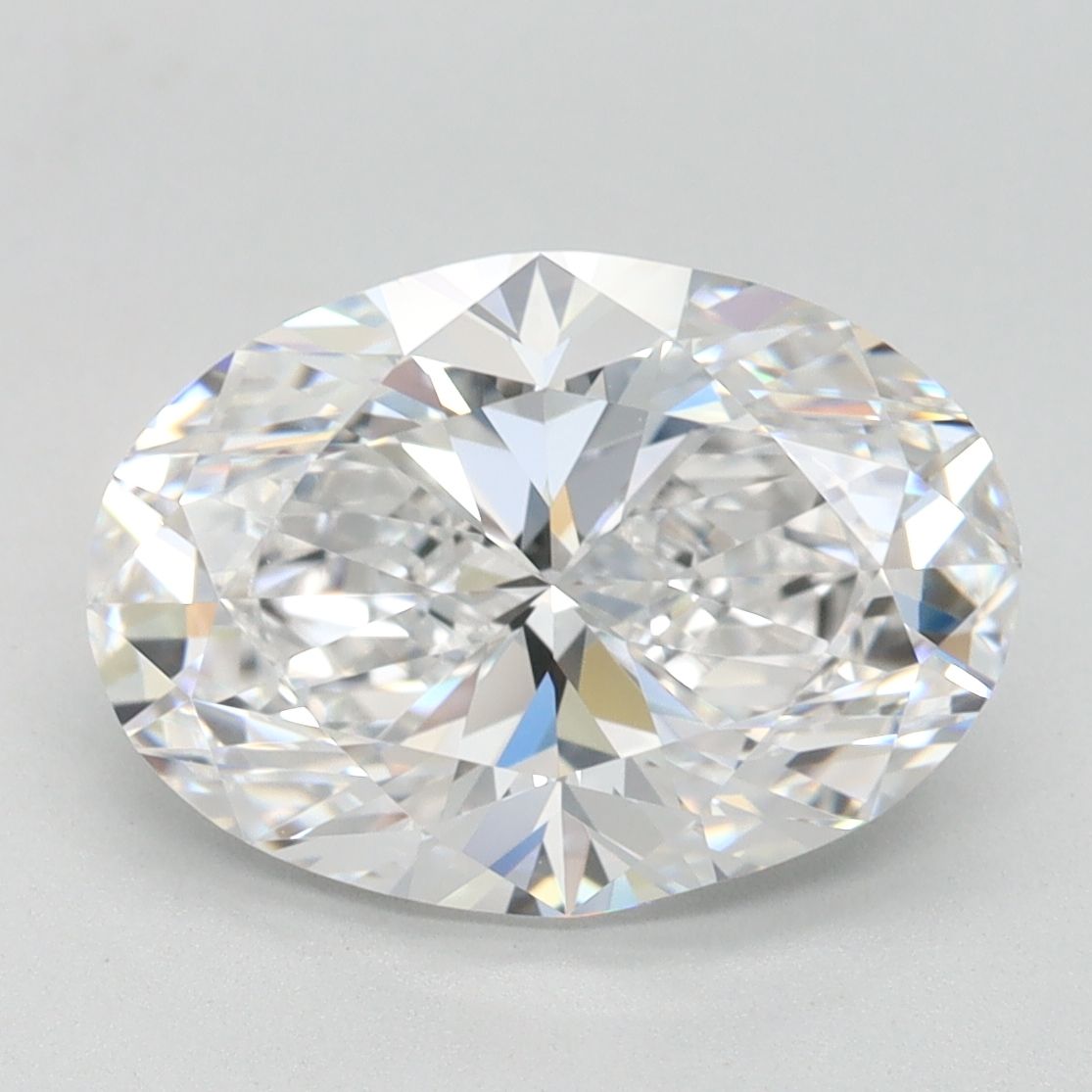 3.02 ct. oval Lab Grown Diamond front image