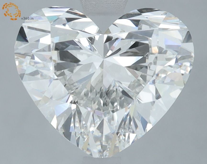 3.08 ct. heart Lab Grown Diamond front image