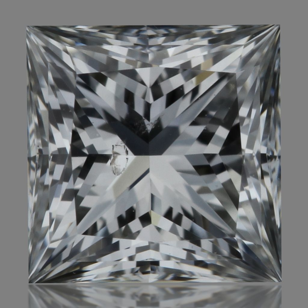 0.56 Carat Princess Diamond E SI1