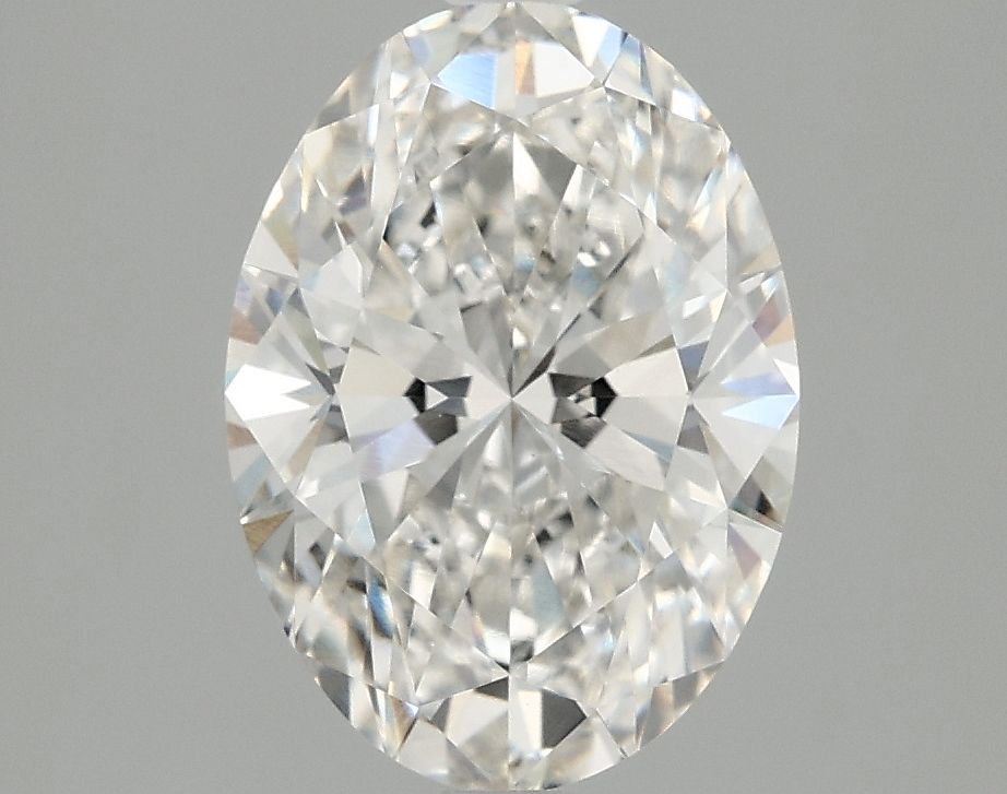 2.55 ct. oval Lab Grown Diamond front image