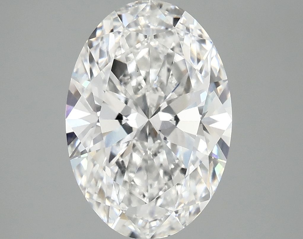 3.02 ct. oval Lab Grown Diamond front image