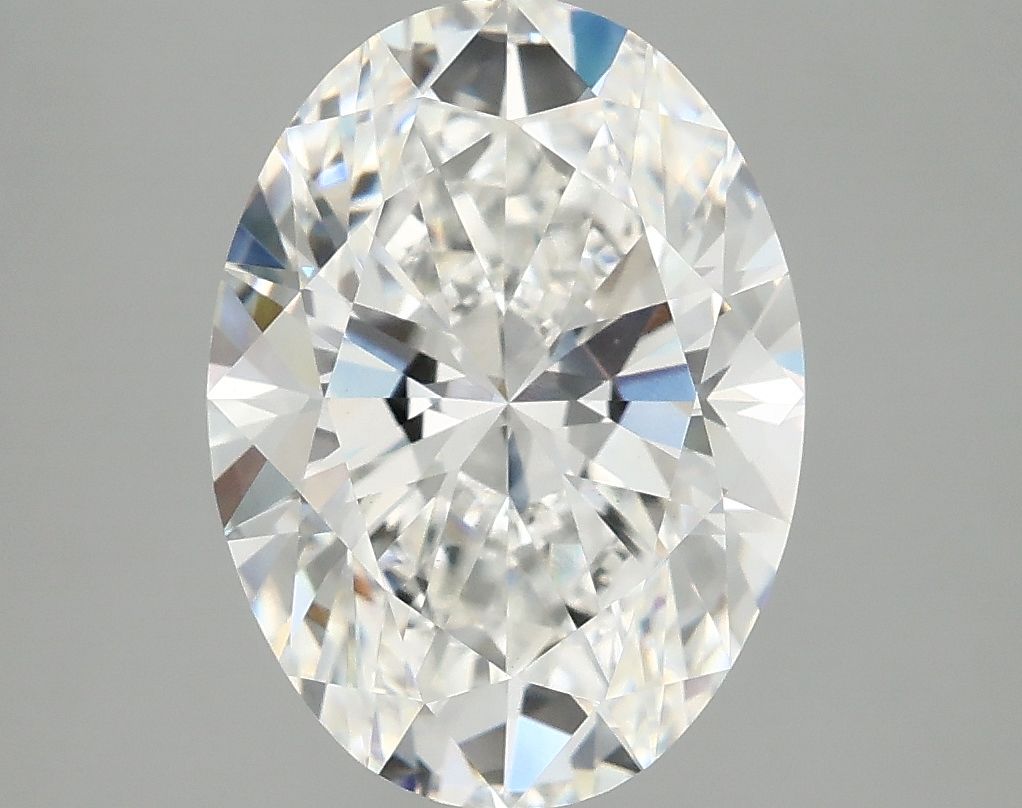 3.90 ct. oval Lab Grown Diamond front image
