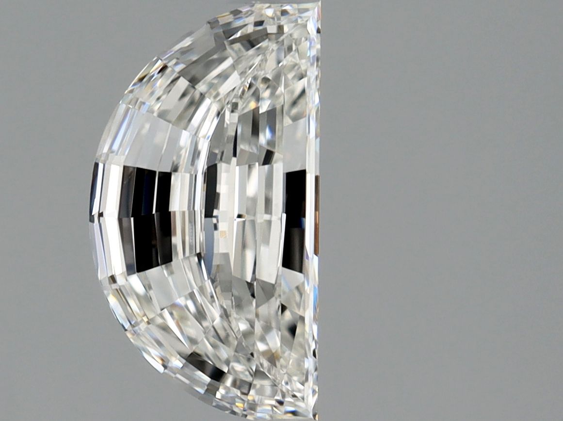 0.7 ct Half moon Diamond