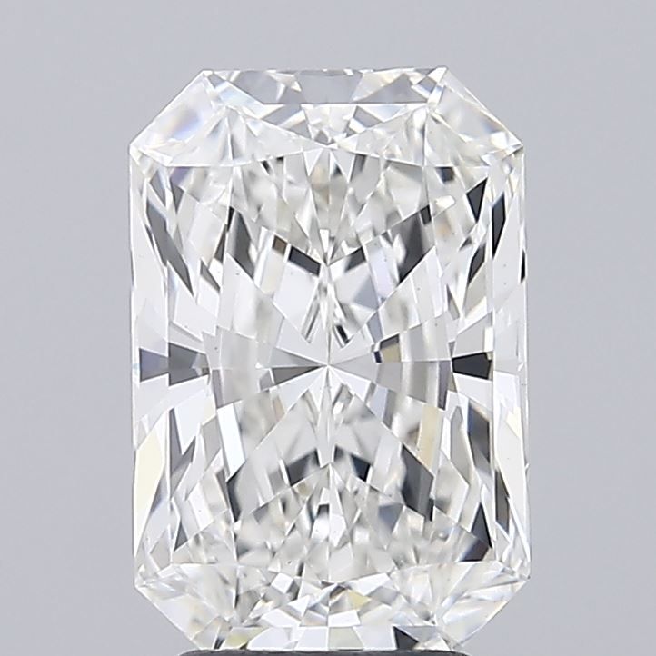 3.08 carat f VS1 EX Cut IGI radiant diamond