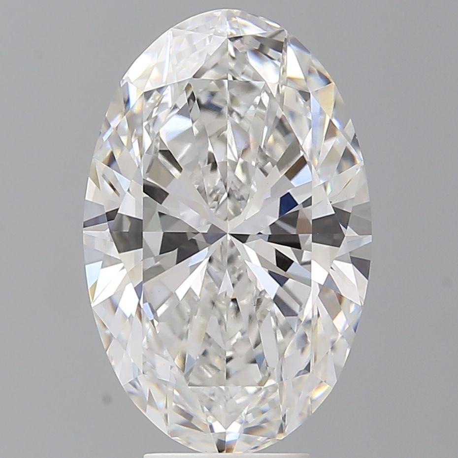 6.55 ct. oval Lab Grown Diamond front image