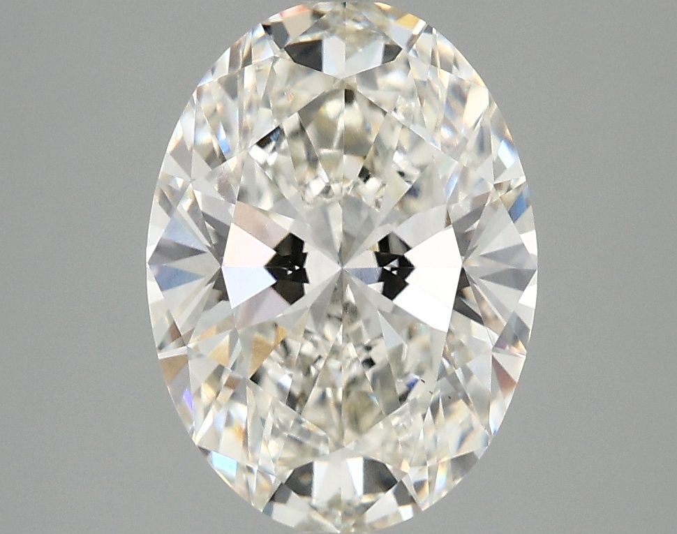 3.02 ct. oval Lab Grown Diamond front image