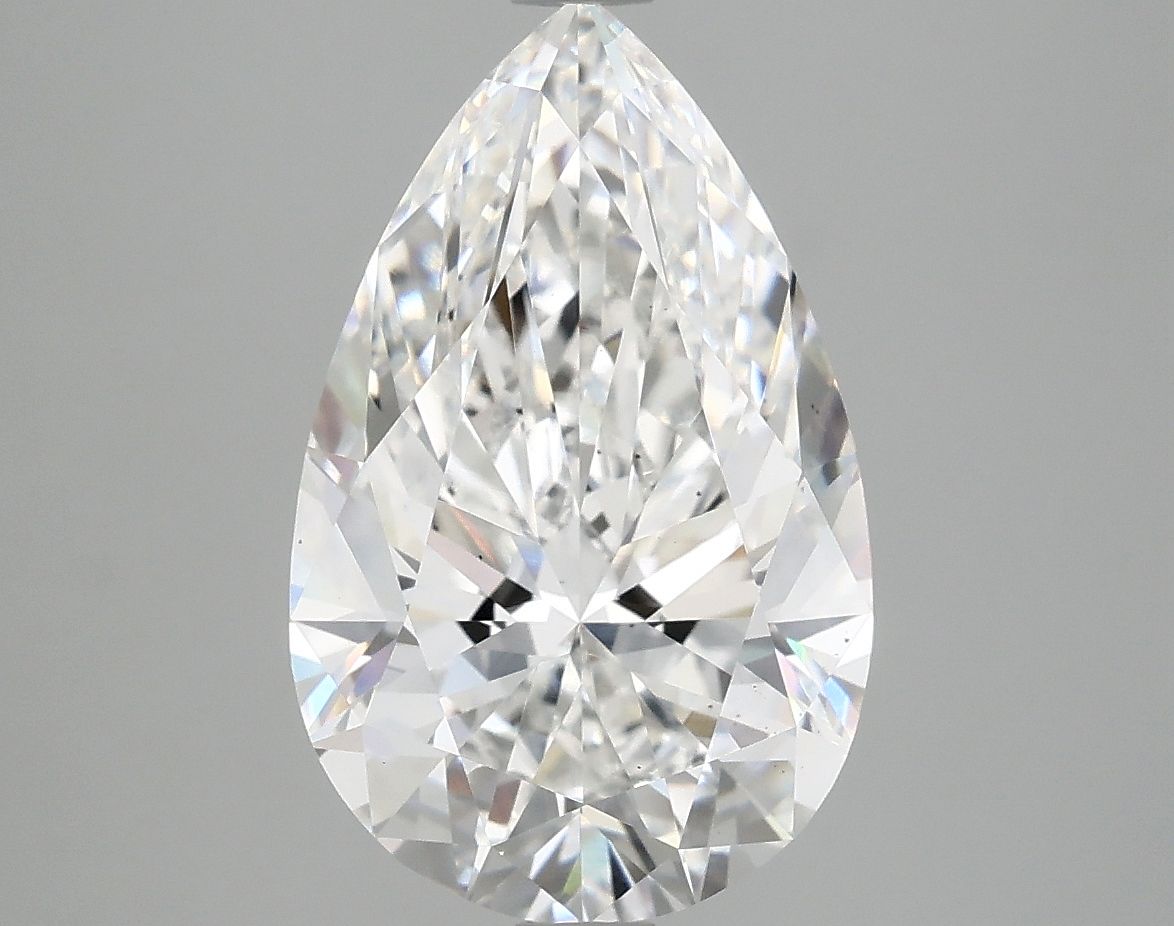 4.10 ct. pear Lab Grown Diamond front image