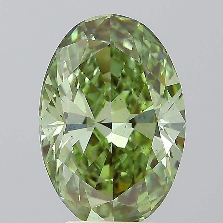 4.07 ct. oval Lab Grown Diamond front image