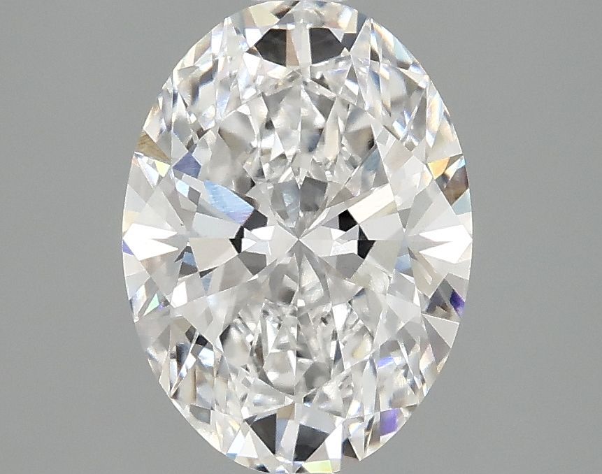2.10 ct. oval Lab Grown Diamond front image