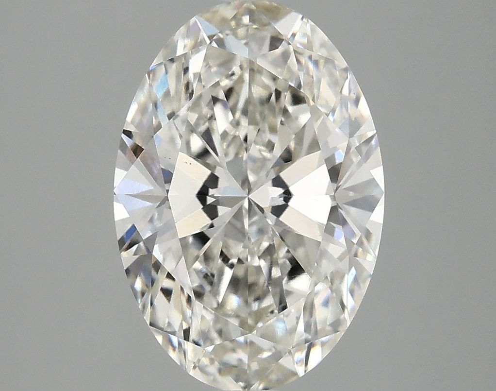 3.10 ct. oval Lab Grown Diamond front image