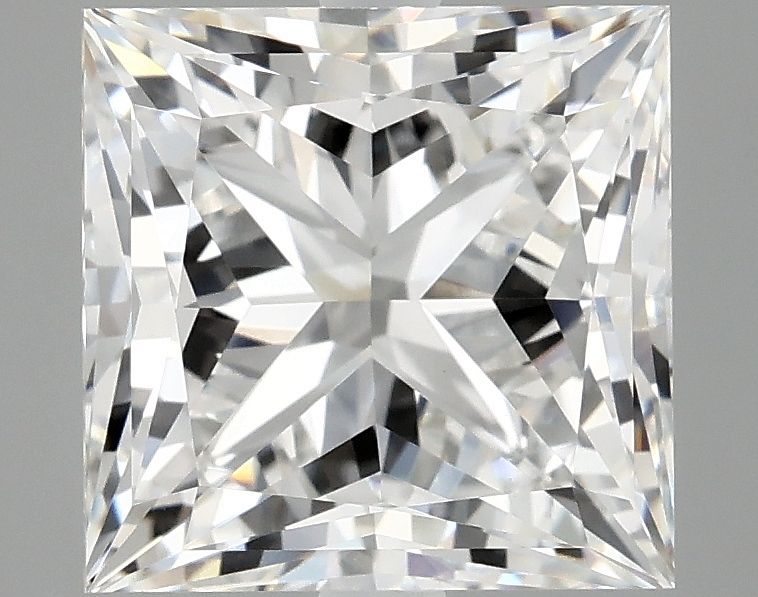 4.20 ct. princess Lab Grown Diamond front image