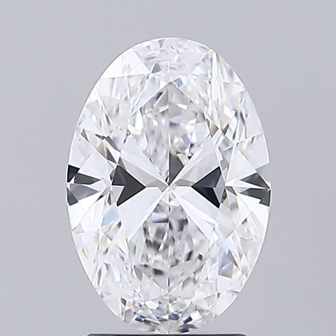 2.00 ct. oval Lab Grown Diamond front image
