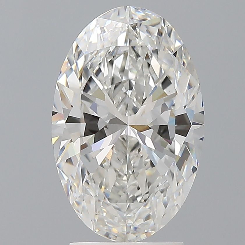 3.01 ct. oval Lab Grown Diamond front image