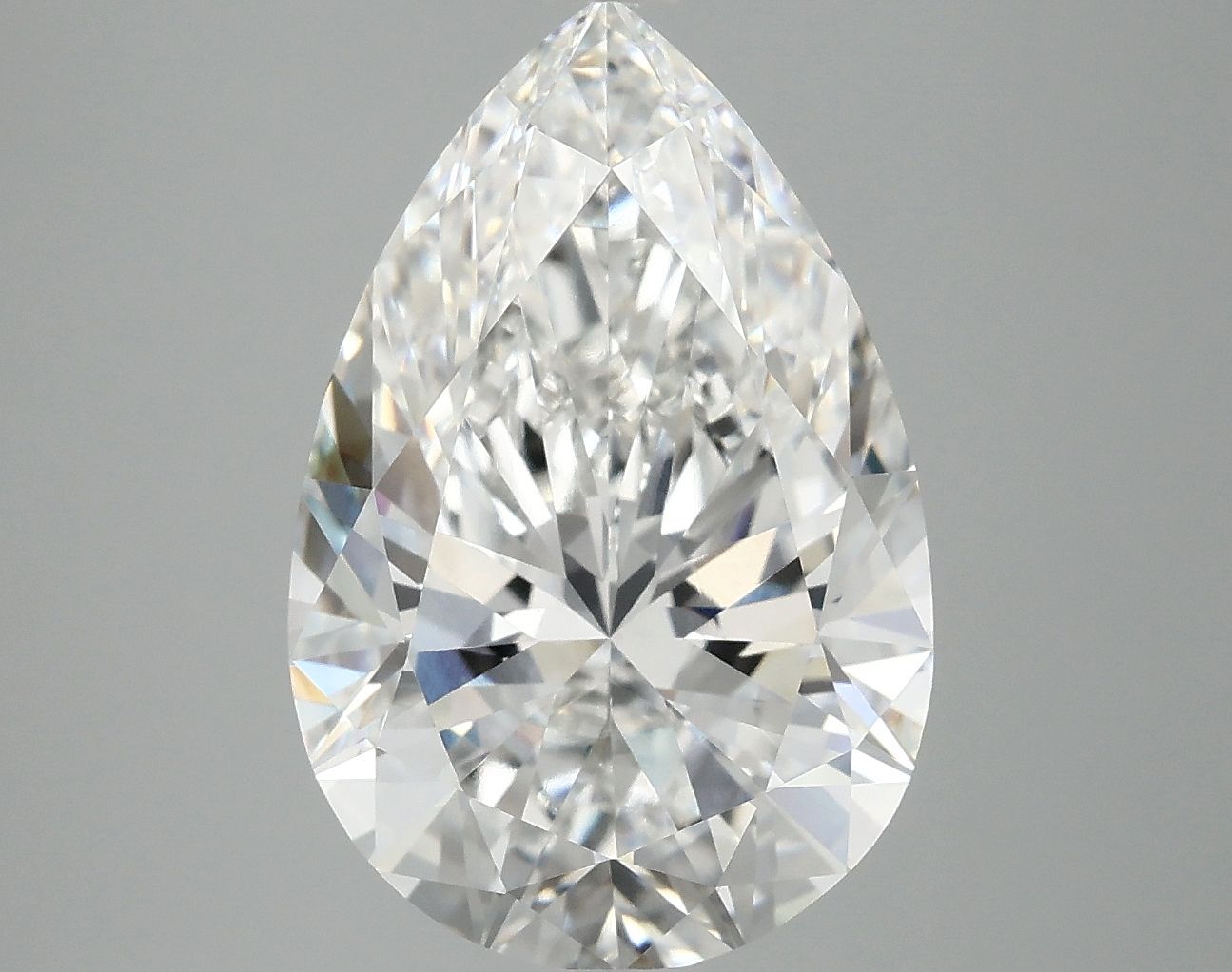 4.98 ct. pear Lab Grown Diamond front image