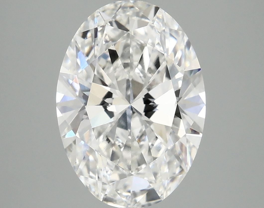3.75 ct. oval Lab Grown Diamond front image