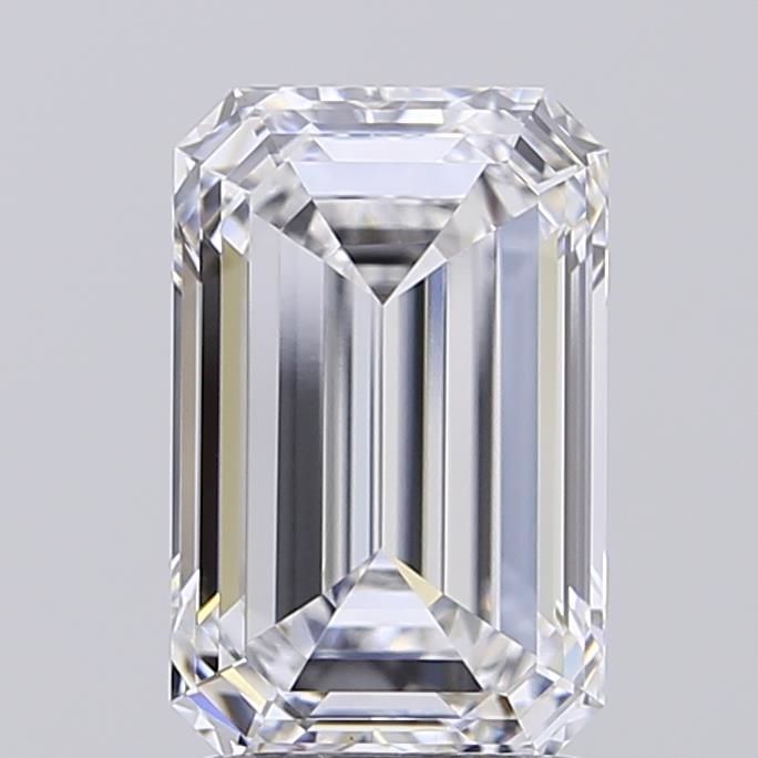 2.57 ct. emerald Lab Grown Diamond front image
