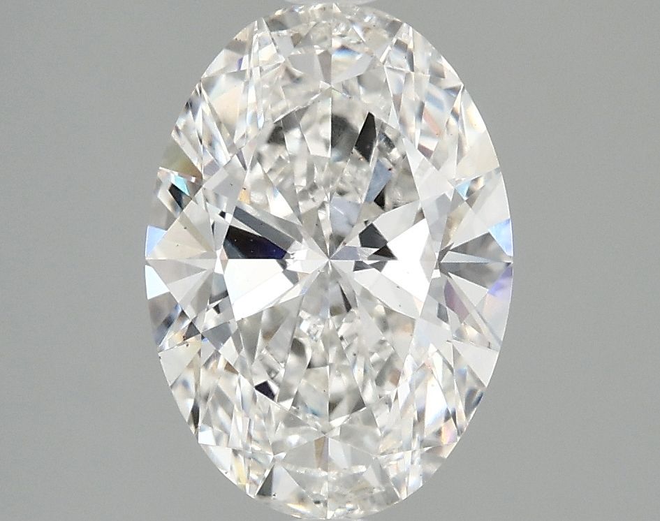 2.57 ct. oval Lab Grown Diamond front image