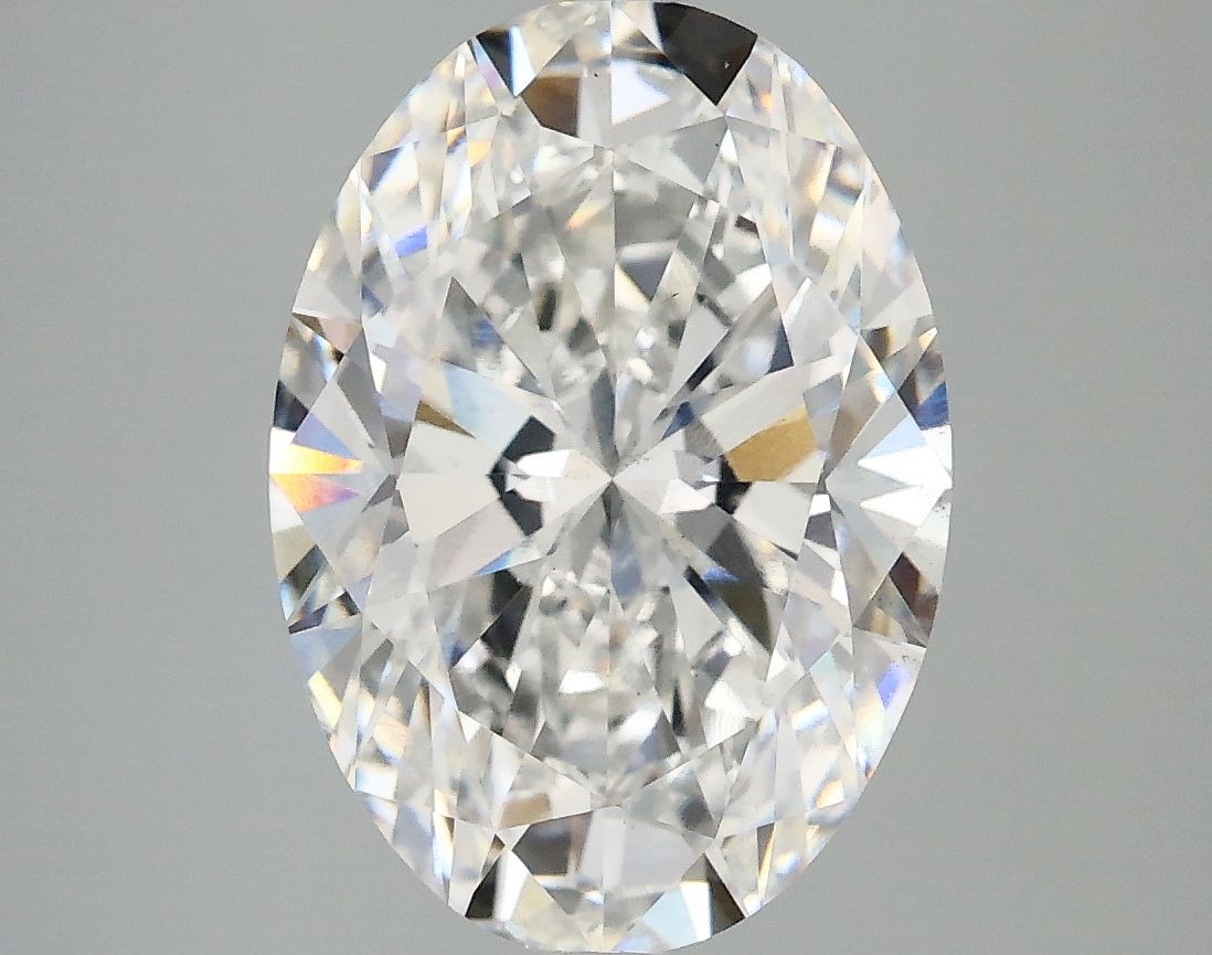 4.08 ct. oval Lab Grown Diamond front image