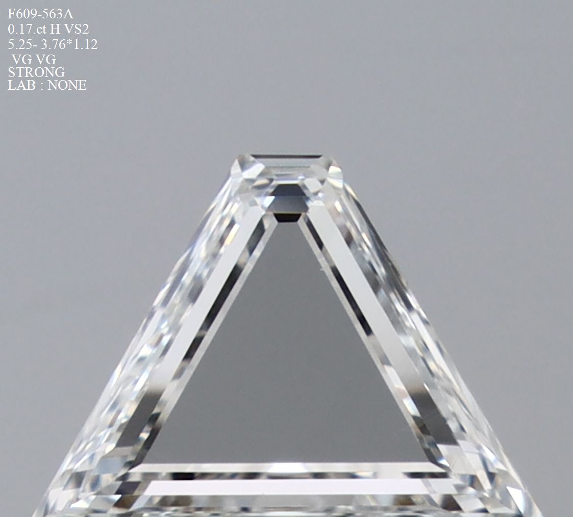 0.17ct Half Moon H VS2