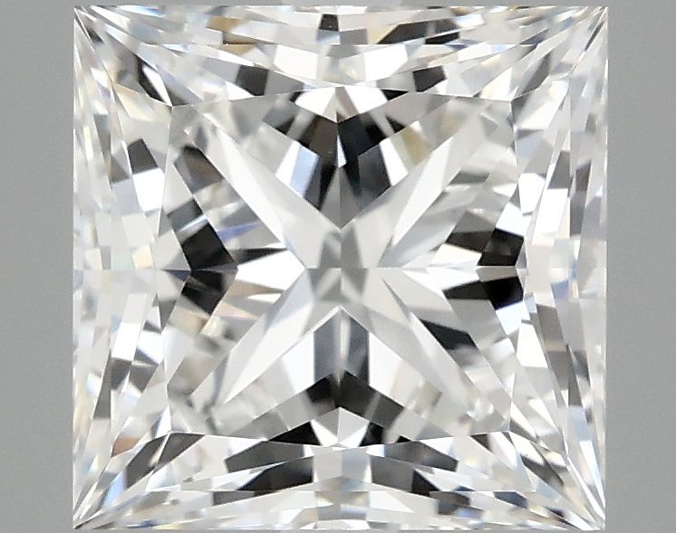 4.17 ct. princess Lab Grown Diamond front image