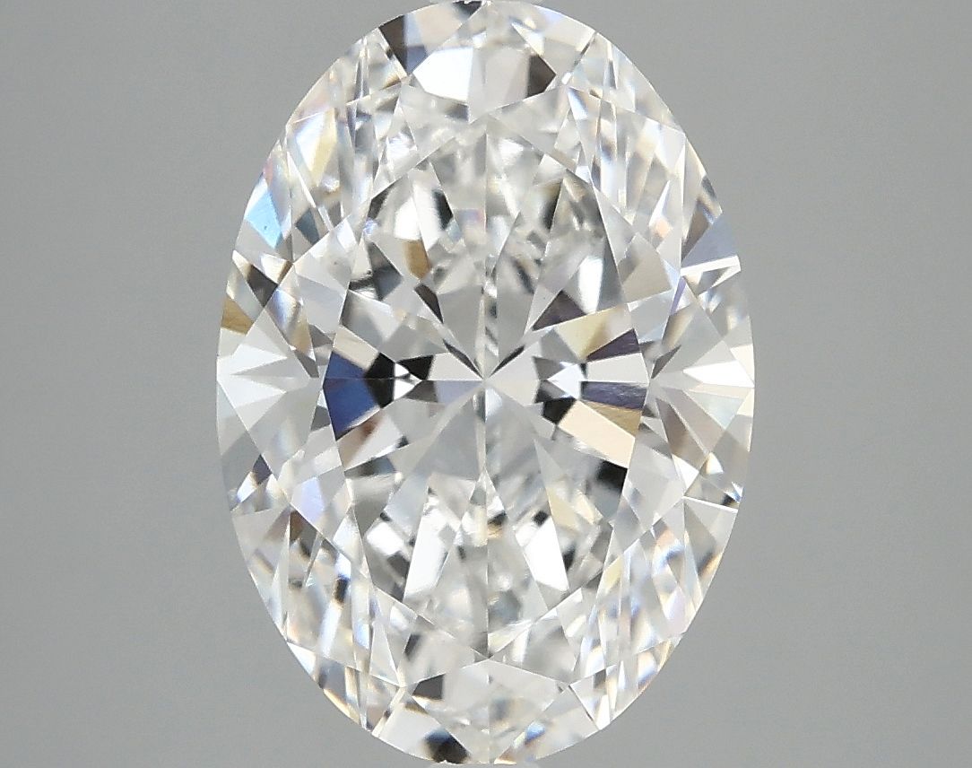 3.82 ct. oval Lab Grown Diamond front image