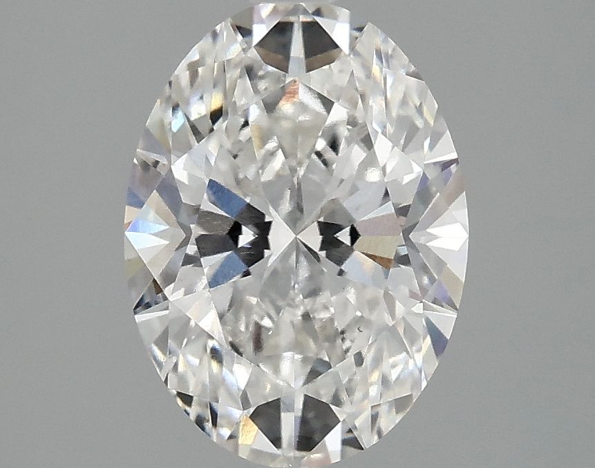 2.10 ct. oval Lab Grown Diamond front image