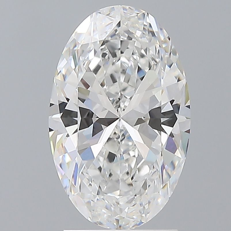 2.60 ct. oval Lab Grown Diamond front image