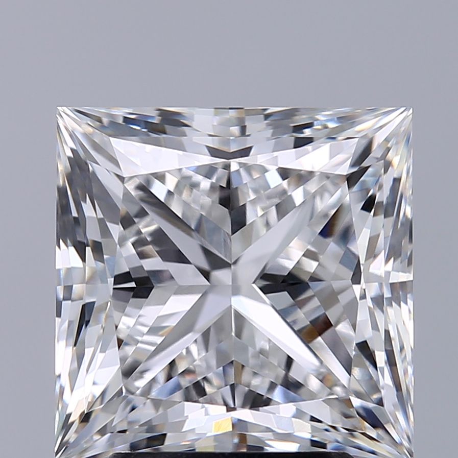 3.72 ct. princess Lab Grown Diamond front image