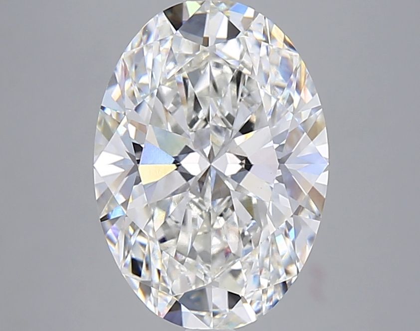 5.07 ct. oval Lab Grown Diamond front image