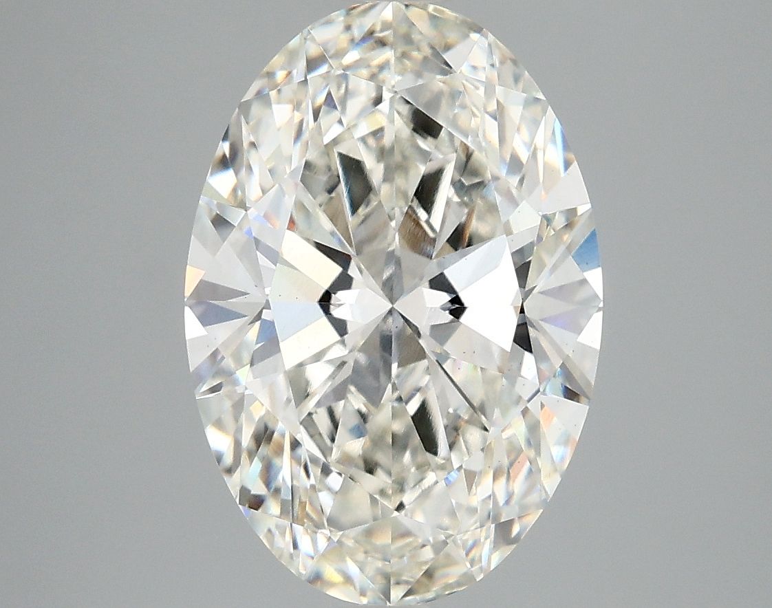 4.10 ct. oval Lab Grown Diamond front image
