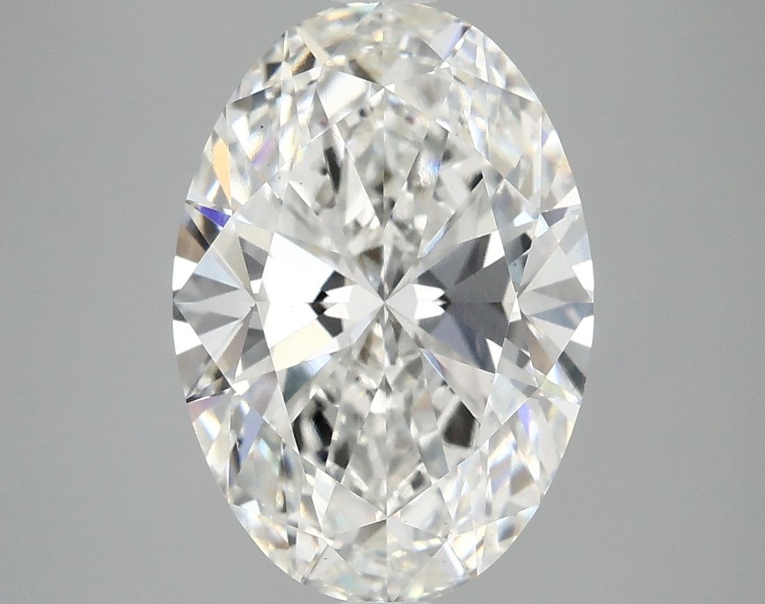 3.80 ct. oval Lab Grown Diamond front image