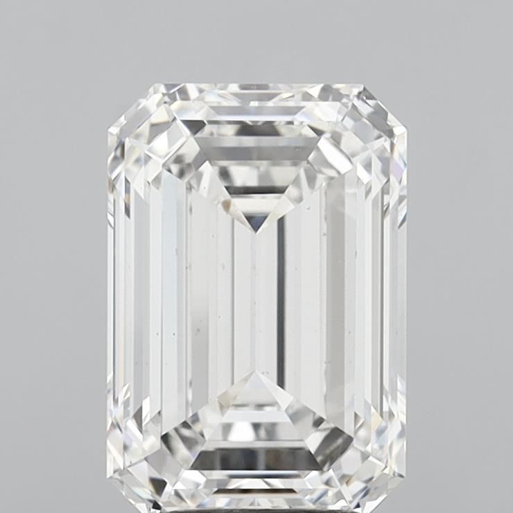 4.02 ct. emerald Lab Grown Diamond front image