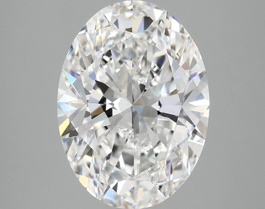 3.97 ct. oval Lab Grown Diamond front image