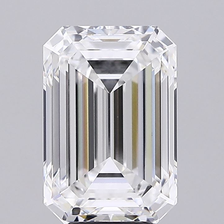 6.09 ct. emerald Lab Grown Diamond front image