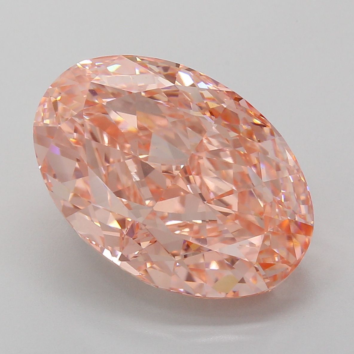 12.69 ct. oval Lab Grown Diamond front image