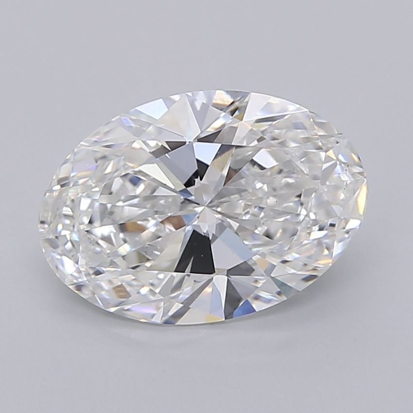 3.04 ct. oval Lab Grown Diamond front image