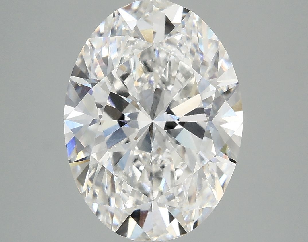 4.02 ct. oval Lab Grown Diamond front image